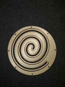 Спиральный лабиринт для бизиборд купить детали